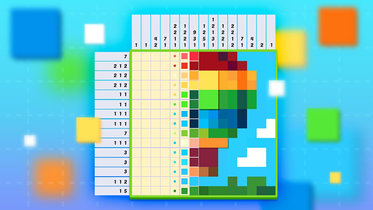 Image Nonogram Jigsaw