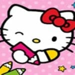 Color & Paint By Number With Hello Kitty