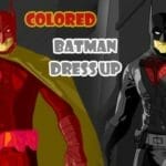 Colored Batman Dress Up