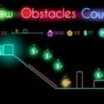 Glow obstacle course